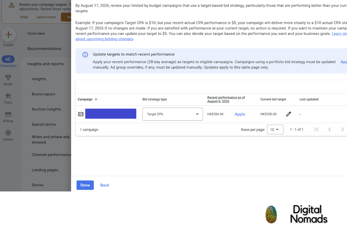 Google-Ads-target-bid-changes